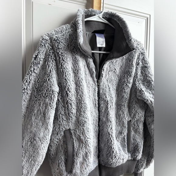 Patagonia Conejo Hi-Loft Fleece Bomber Jacket, Gray - Size S - Picture 3 of 4